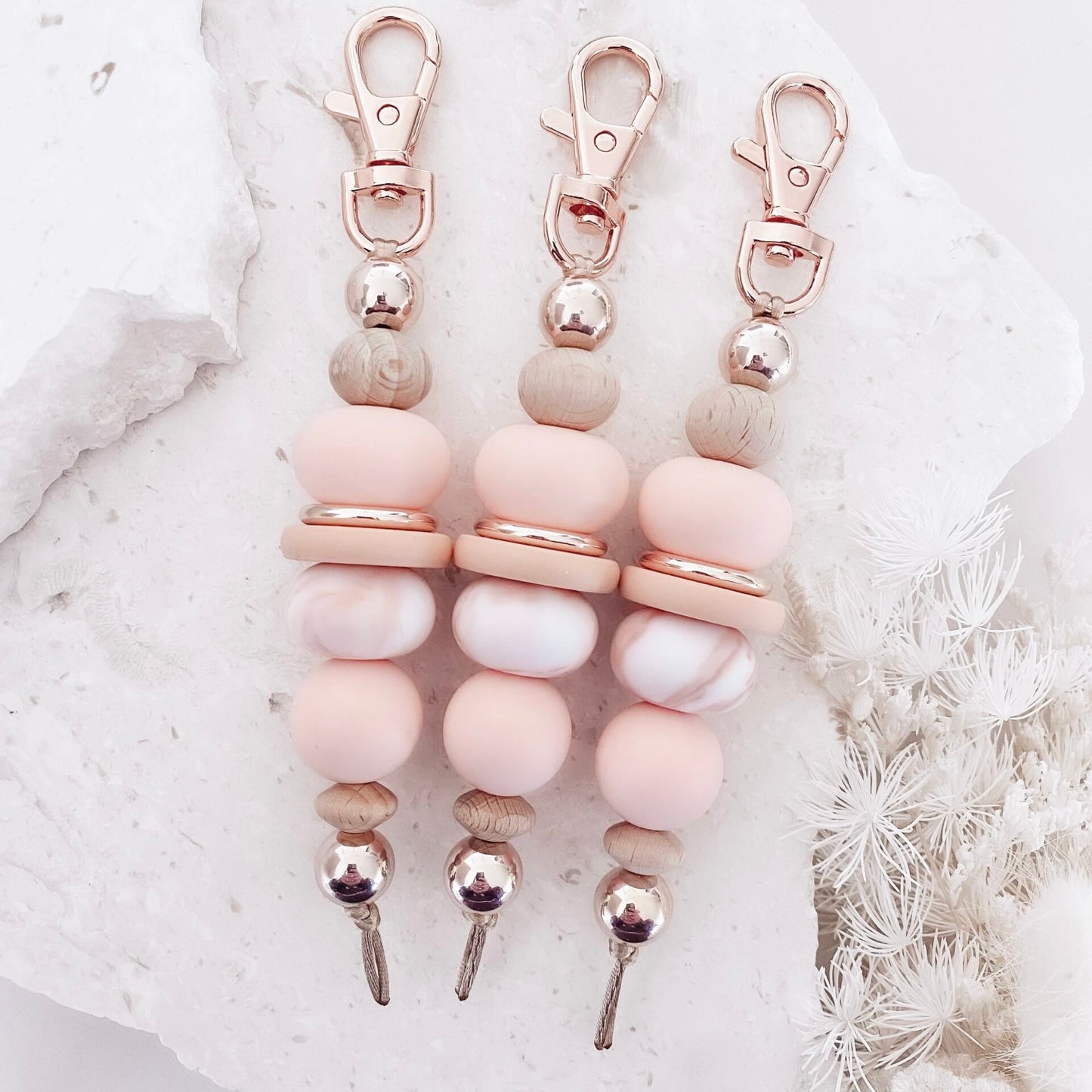 Just Peachy Keychain KK Scents & Co.