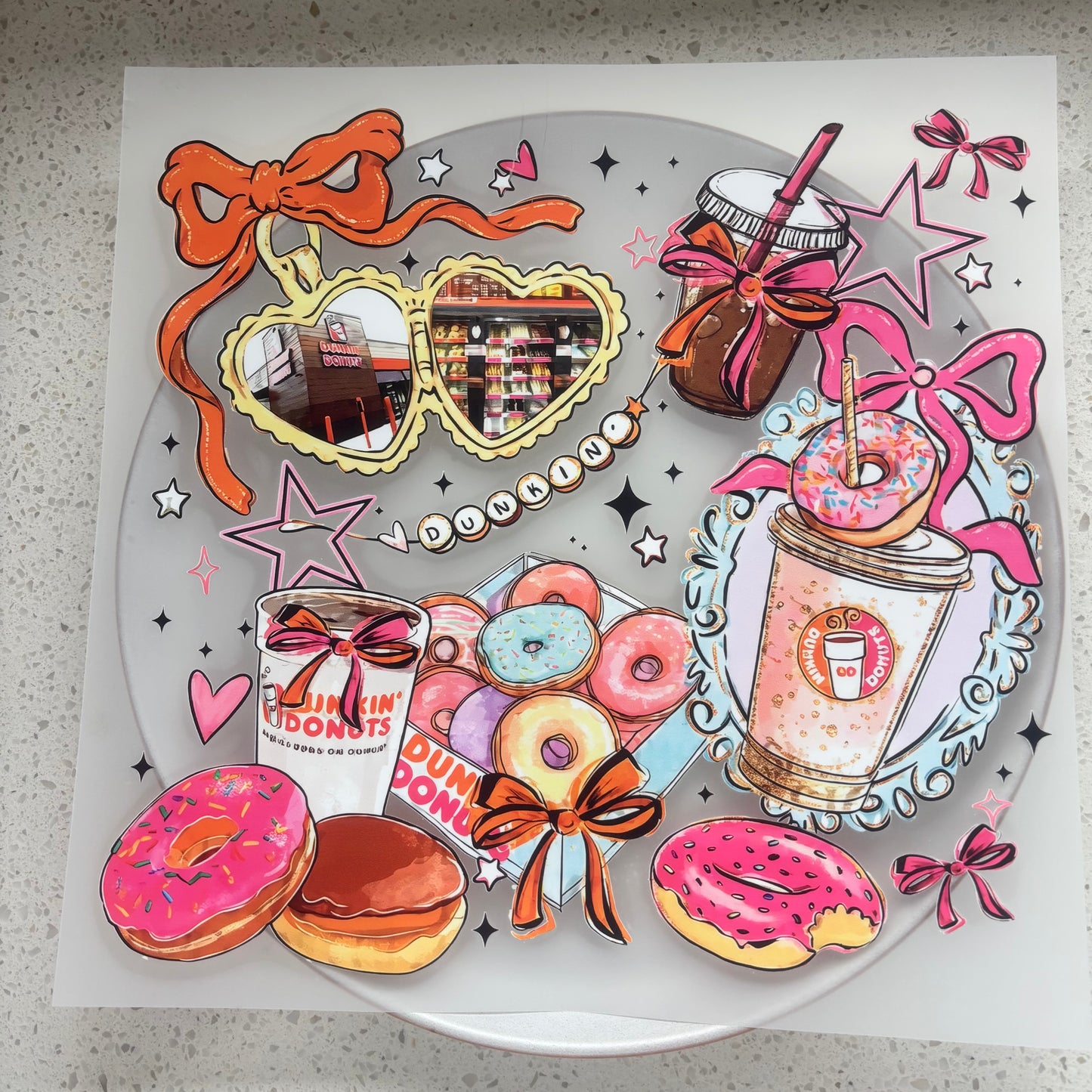 DTF Transfer - Dunkin Donuts