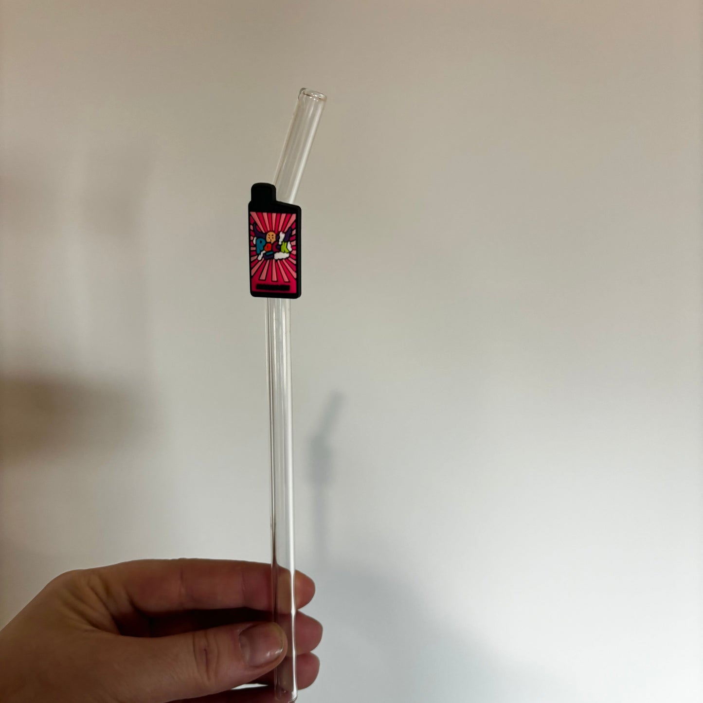 Pink Vape Straw Charm KK Scents & Co.