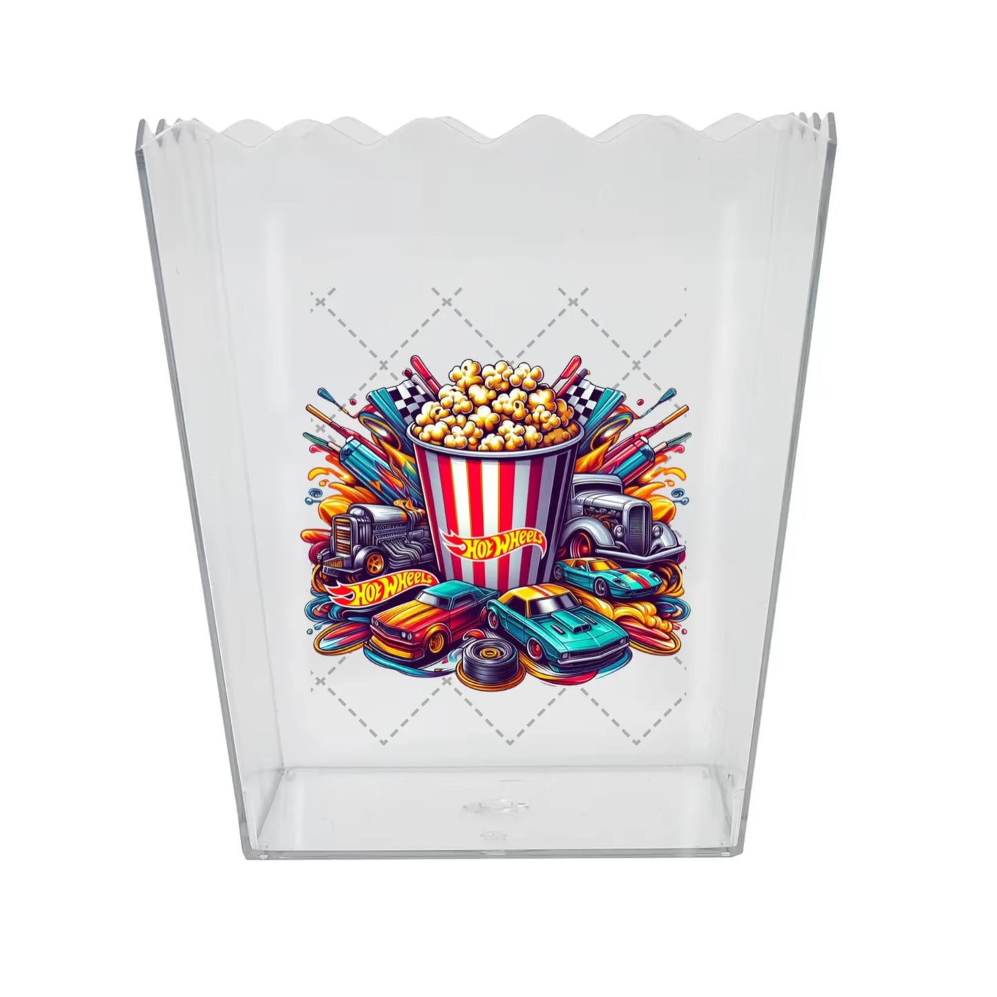 Hot Wheels Popcorn Box Decal KK Scents & Co.