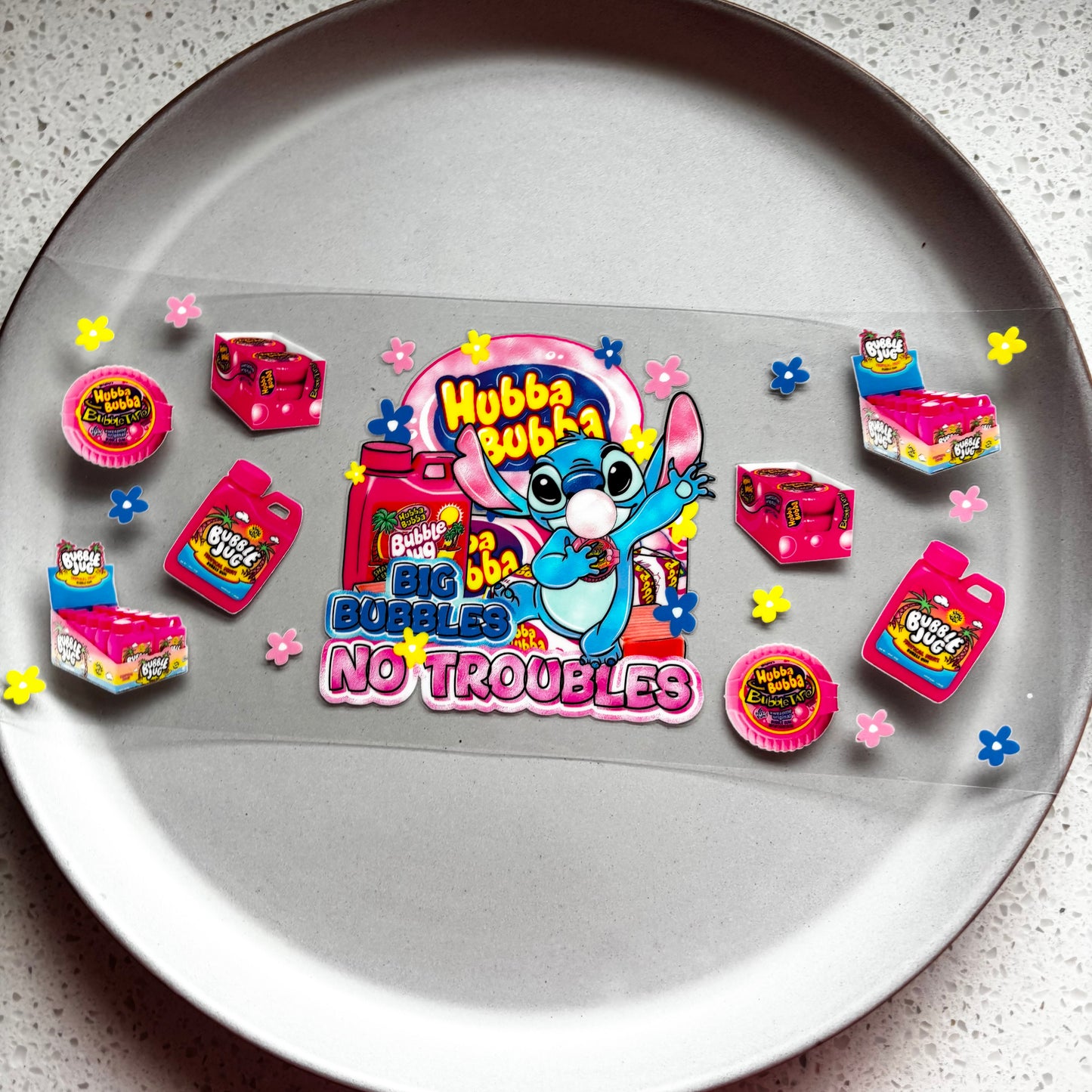 Hubba Bubba Stitch UV DTF WRAP