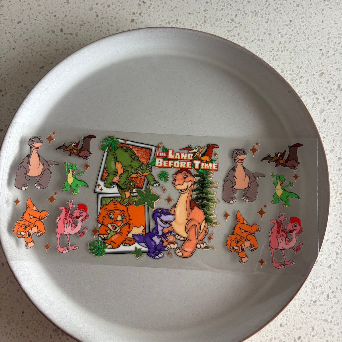 Land Before Time UV DTF WRAP