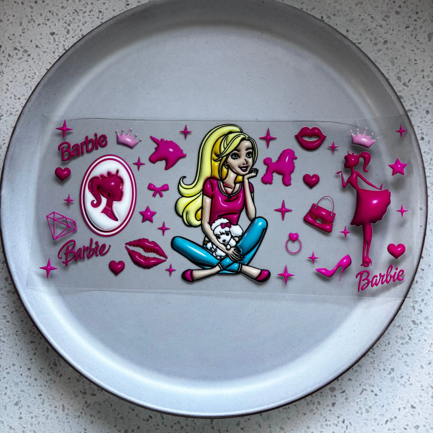 Barbie UV DTF WRAP KK Scents & Co.