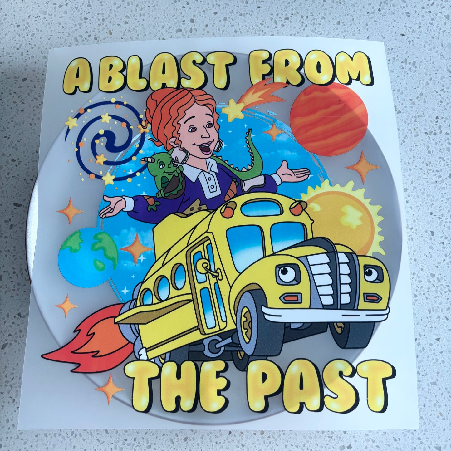 DTF Transfer - Magic School Bus