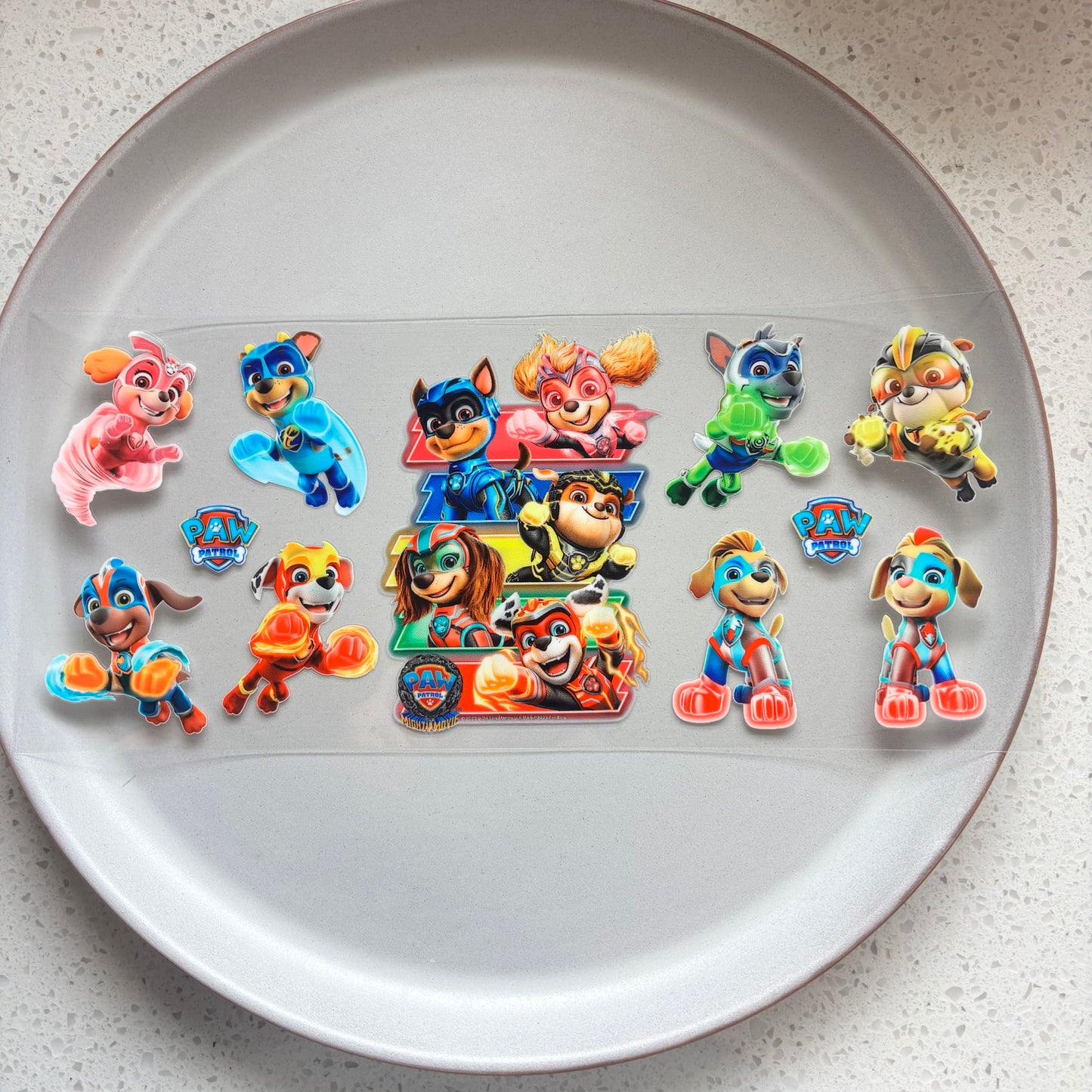 Paw Patrol UV DTF WRAP