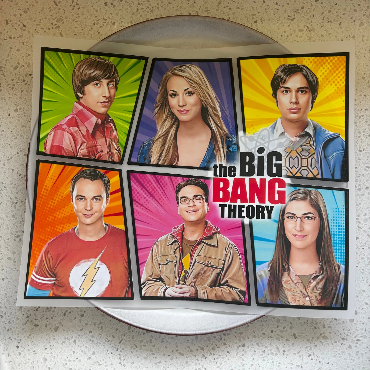 DTF Transfer - The Big Bang Theory KK Scents & Co.