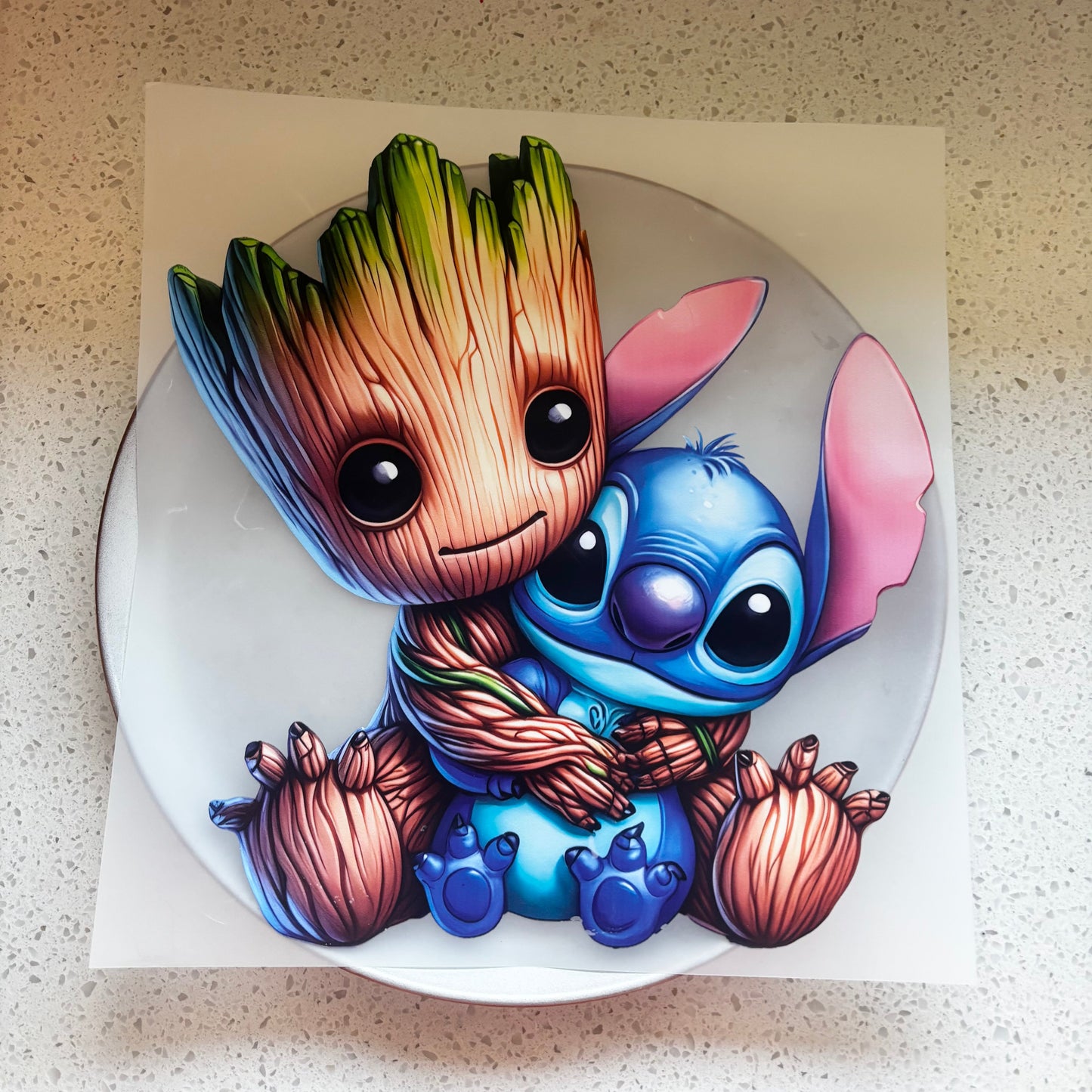 DTF Transfer - Groot & Stitch KK Scents & Co.