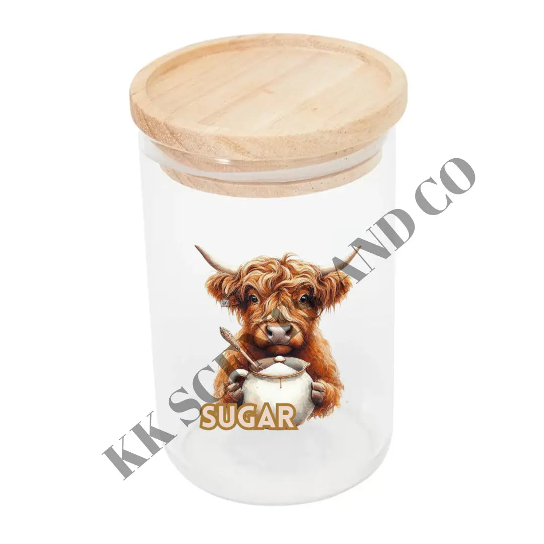 Highland Canister Decal - Sugar KK Scents & Co.
