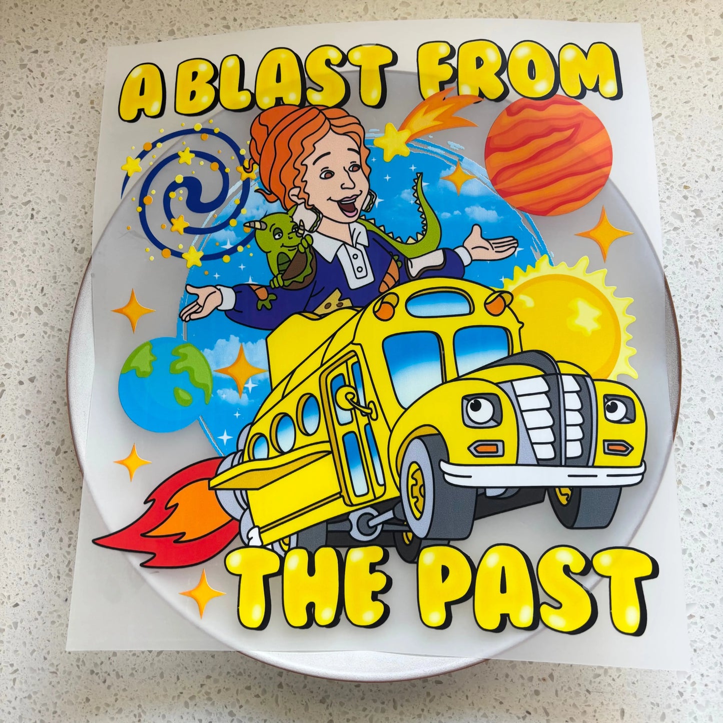 DTF Transfer - Magic School Bus KK Scents & Co.