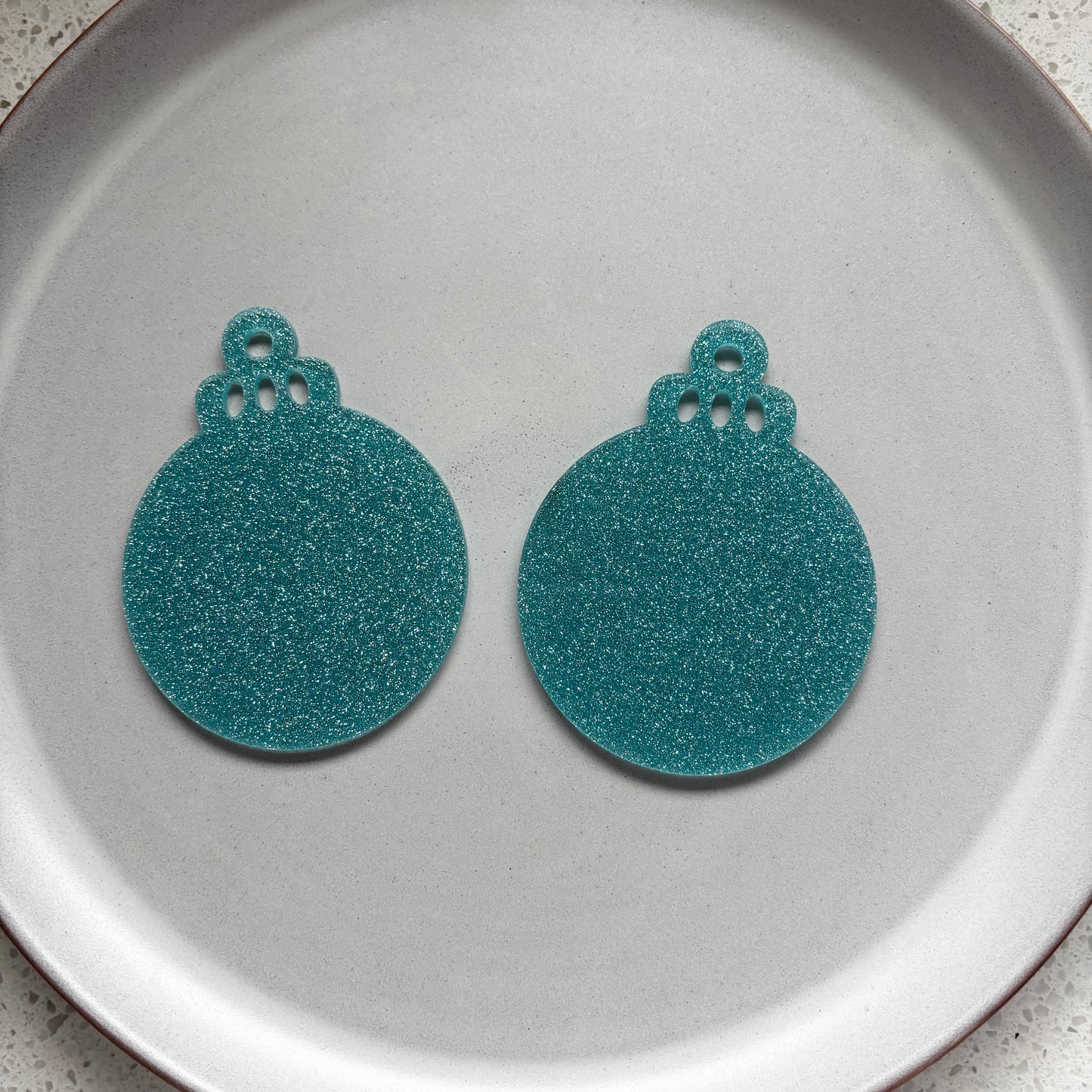 Glitter Bauble - Emerald