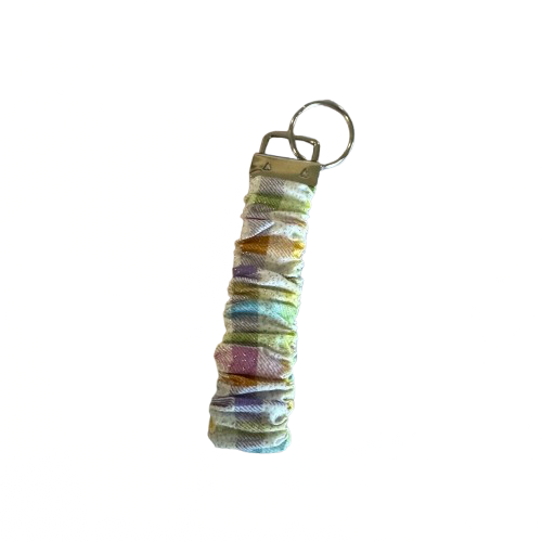 Rainbow Gingham Wristlet KK Scents & Co.