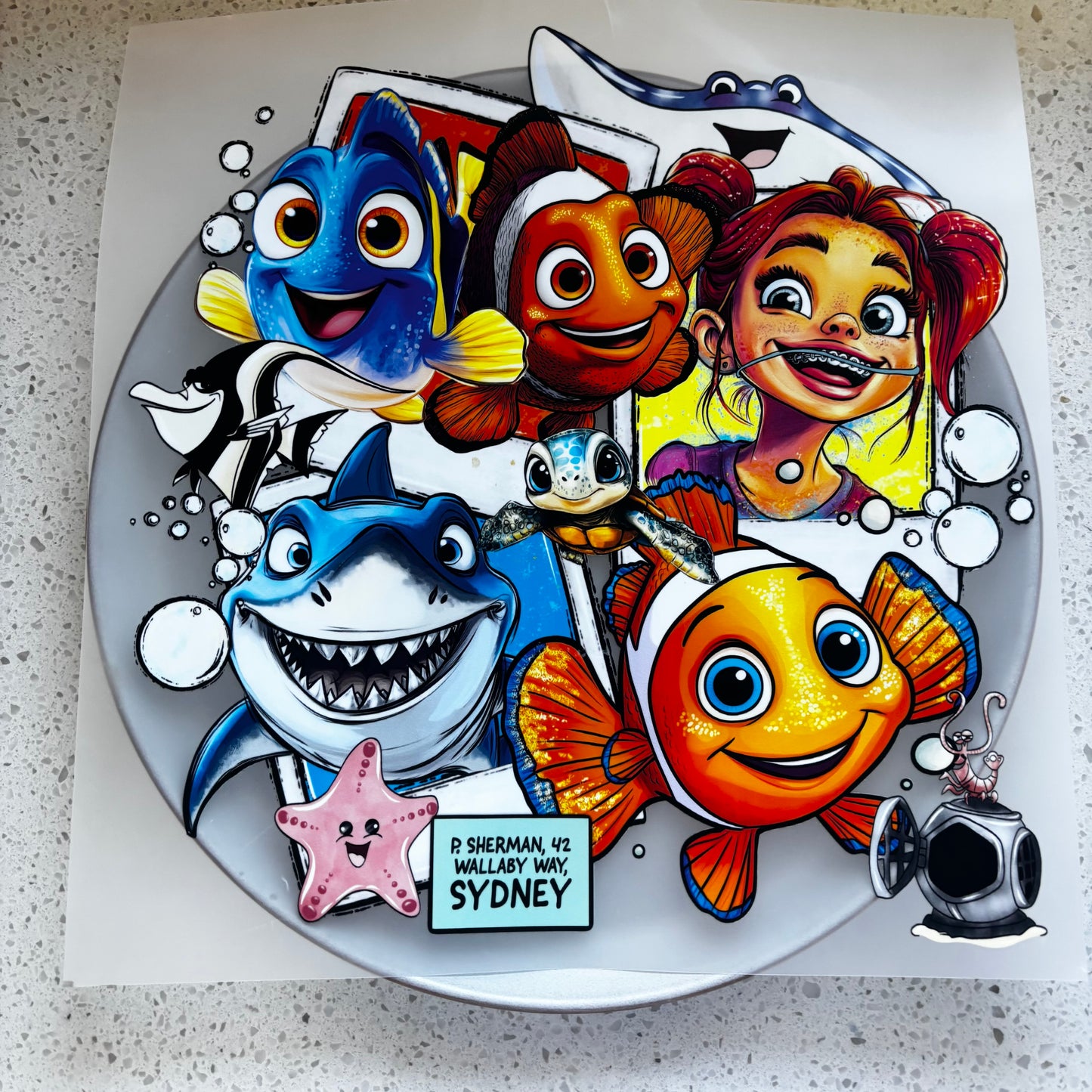 DTF Transfer - Finding Nemo