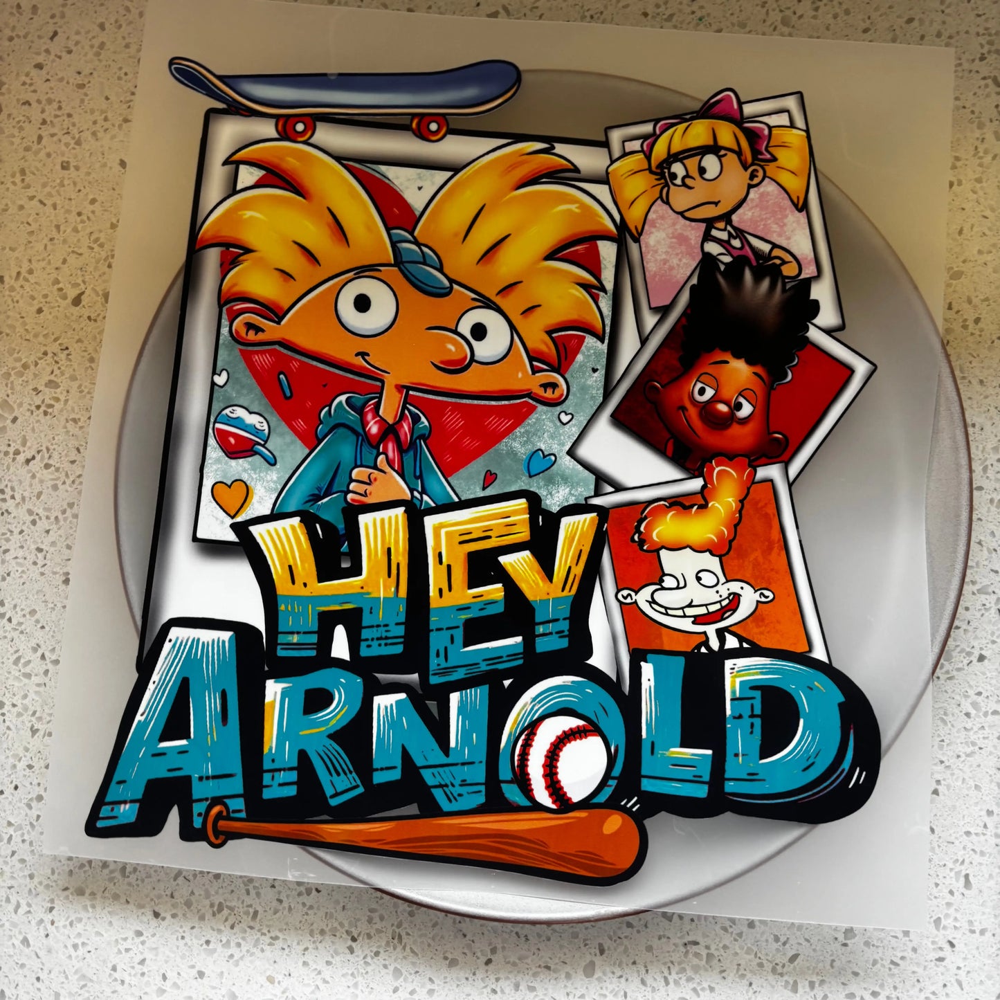 DTF Transfer - Hey Arnold KK Scents & Co.