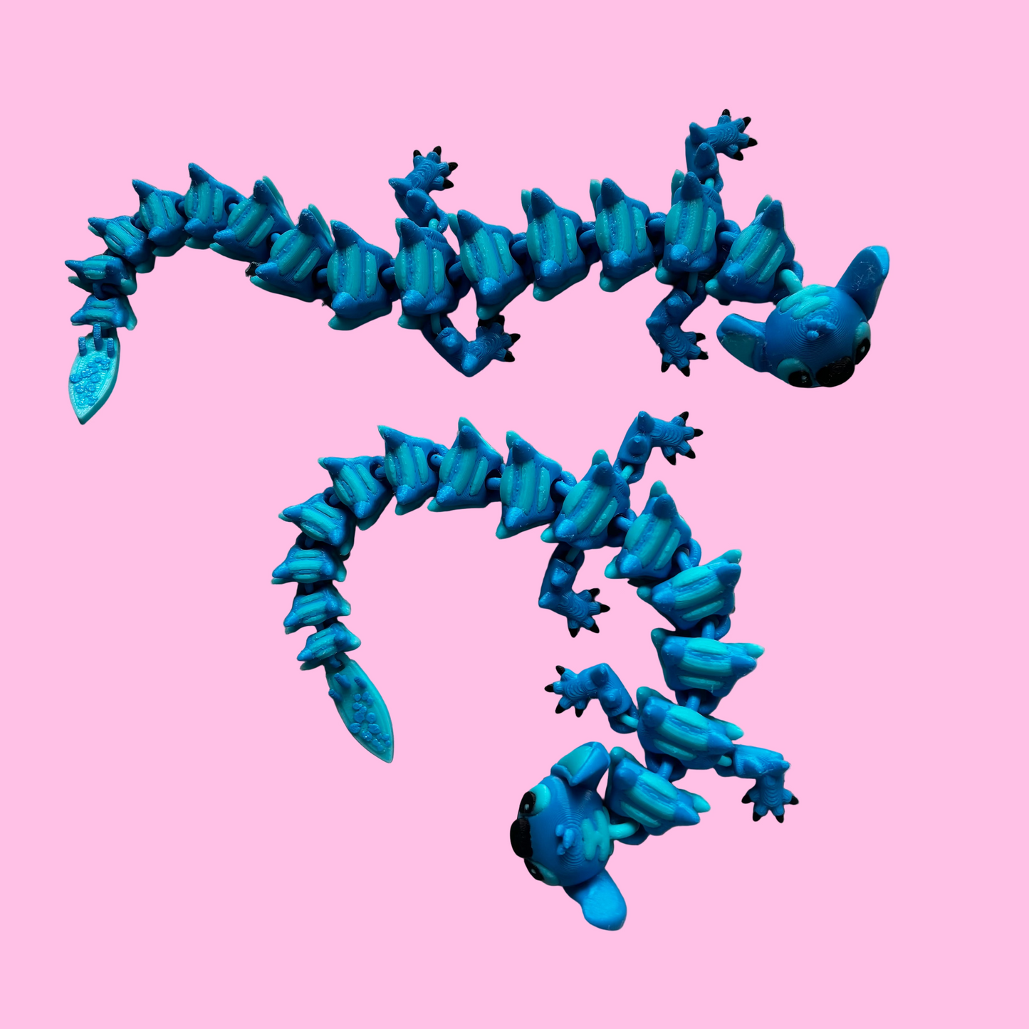 stitch 3d printed dragon