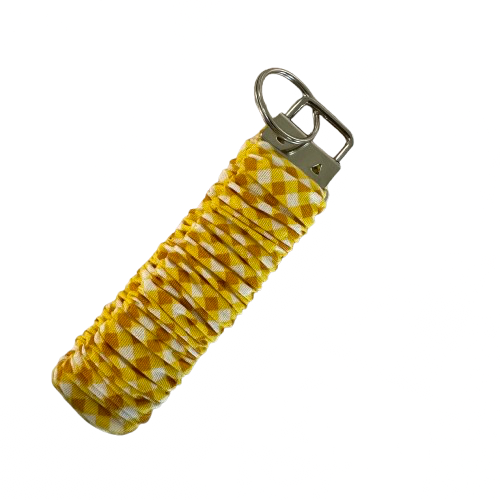 Yellow Gingham Wristlet KK Scents & Co.