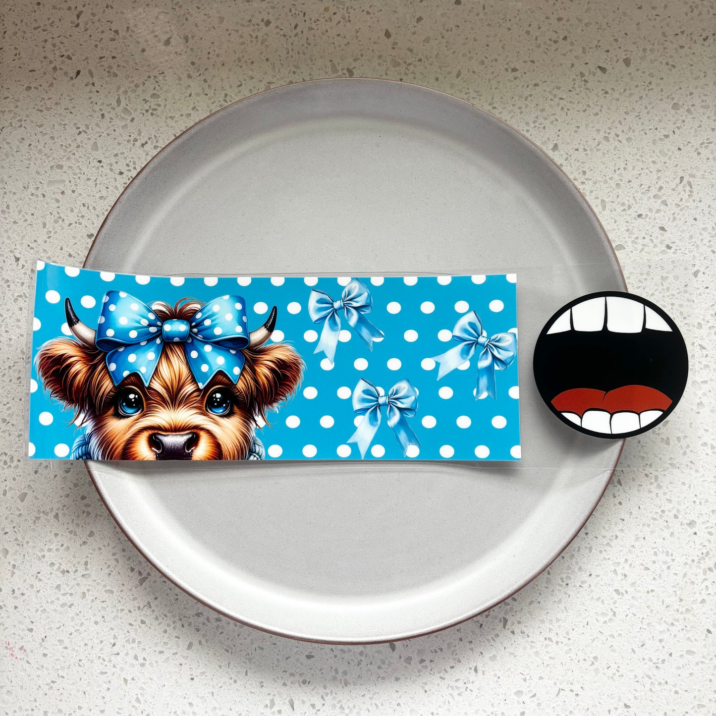 Blue Highland 11oz Mug Wrap