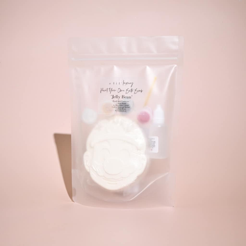 Paint Your Own Bath Bomb Kit - Mario