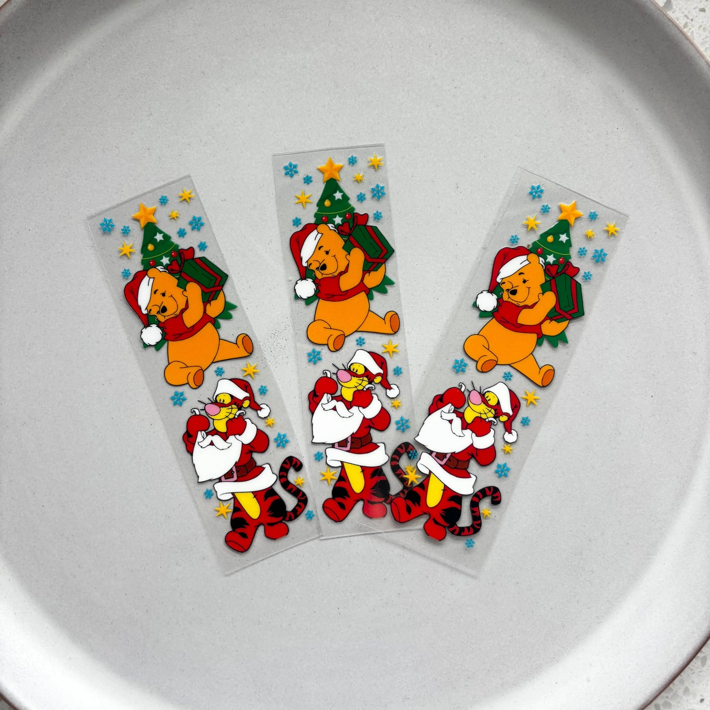 Pen/Bookmark Wrap Decal - Christmas Winnie KK Scents & Co.