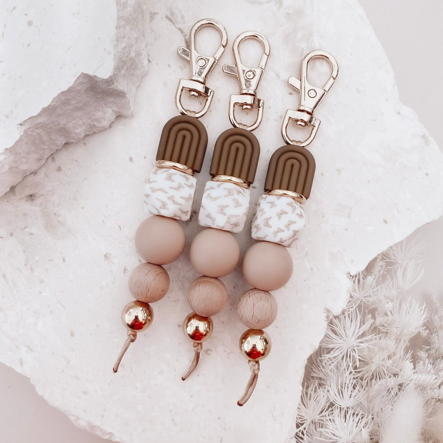 Boho Butterfly Keychain