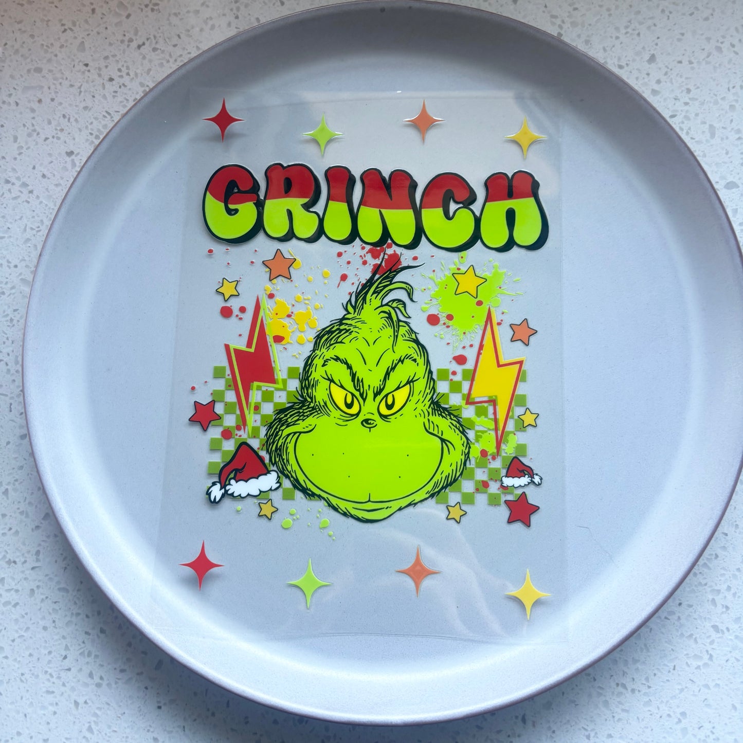 Grinch - A5 Notepad UV DTF