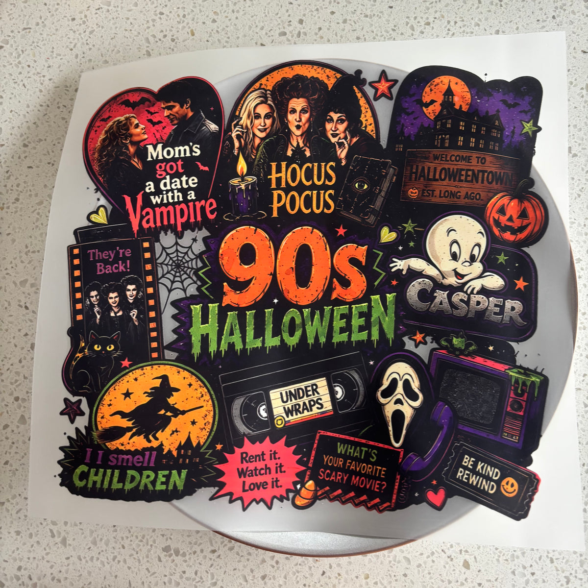 DTF Transfer - 90’s Halloween