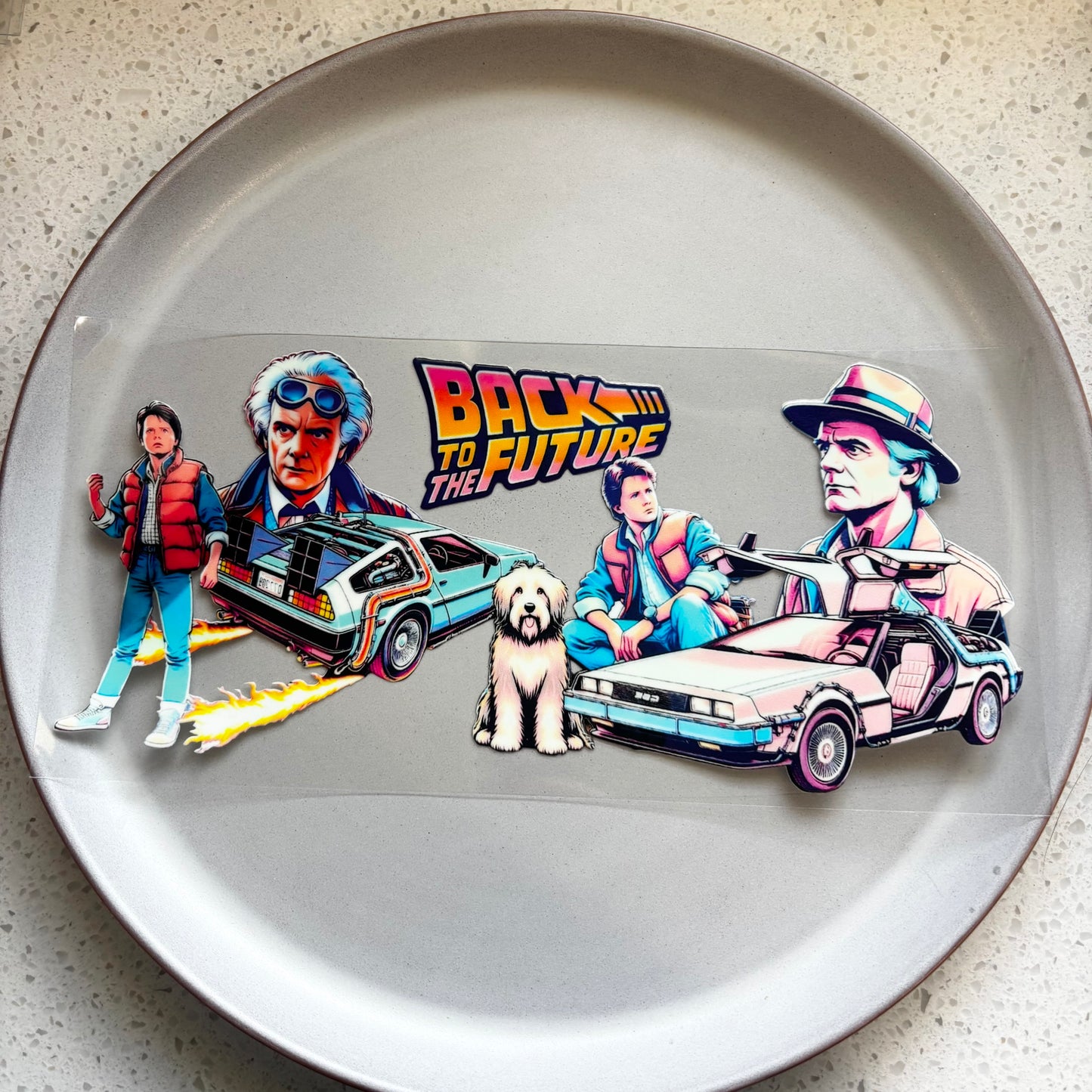 Back To The Future UV DTF WRAP