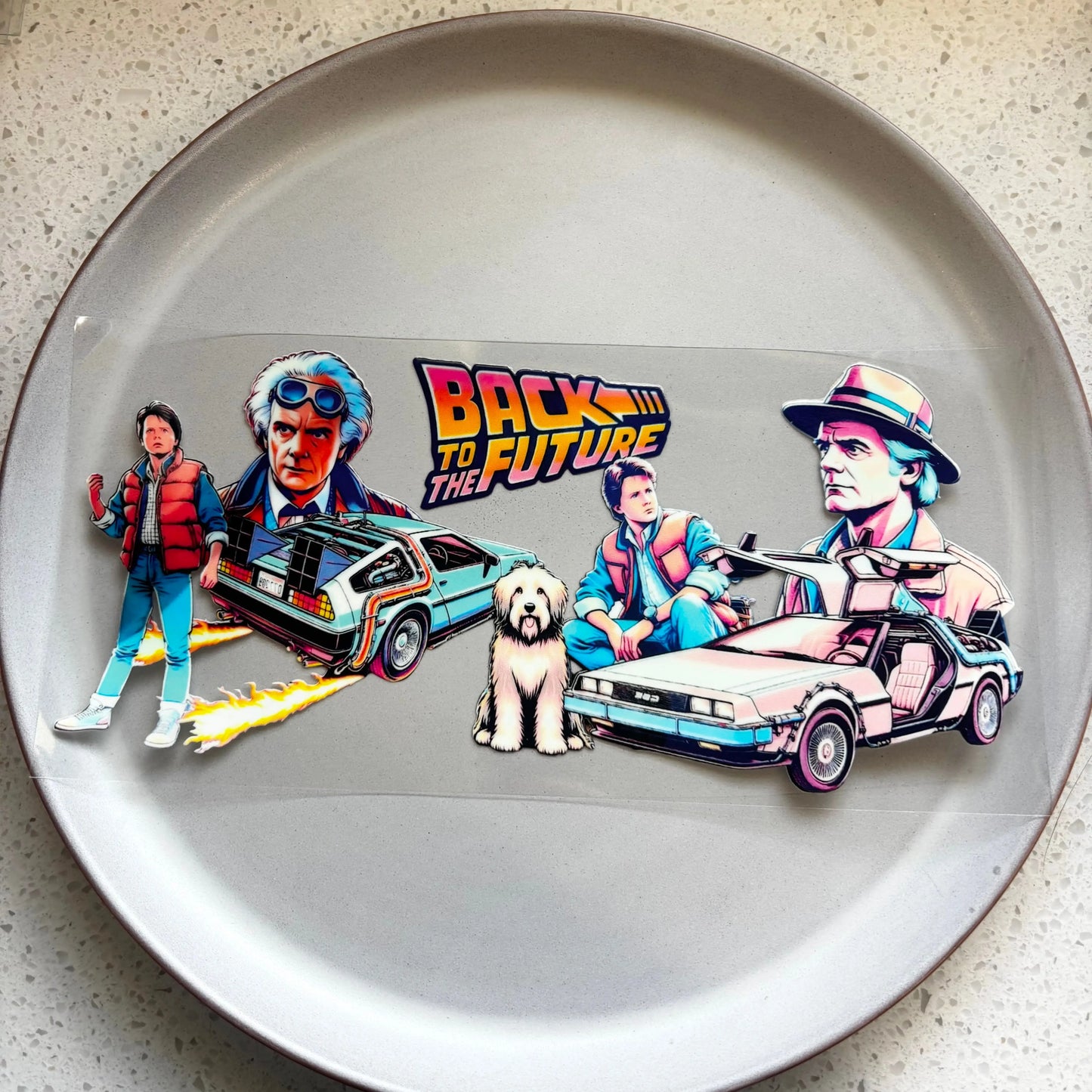 Back To The Future UV DTF WRAP KK Scents & Co.