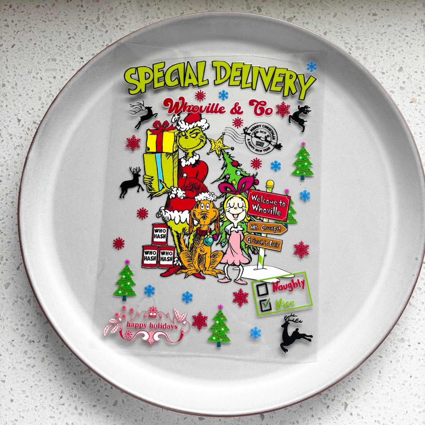 Whoville & Co - A5 Notepad UV DTF