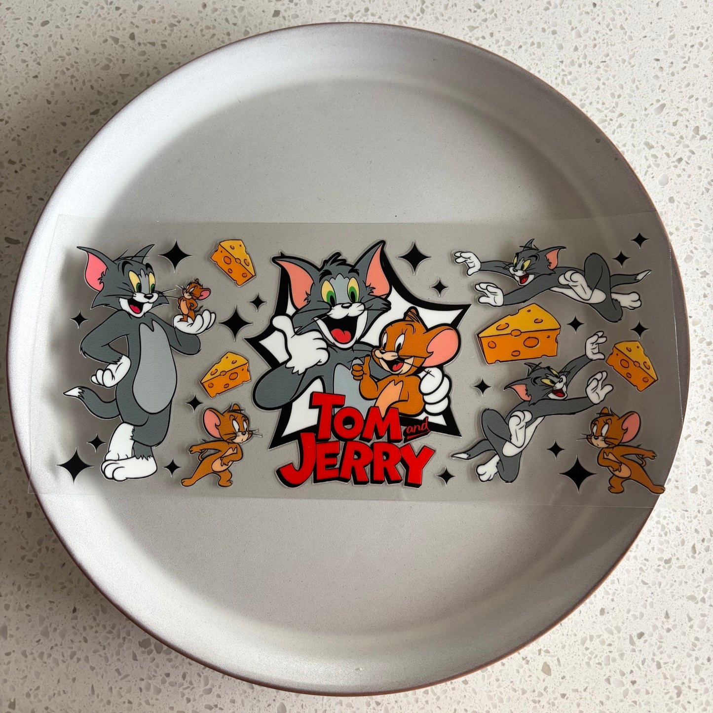 Tom & Jerry UV DTF WRAP