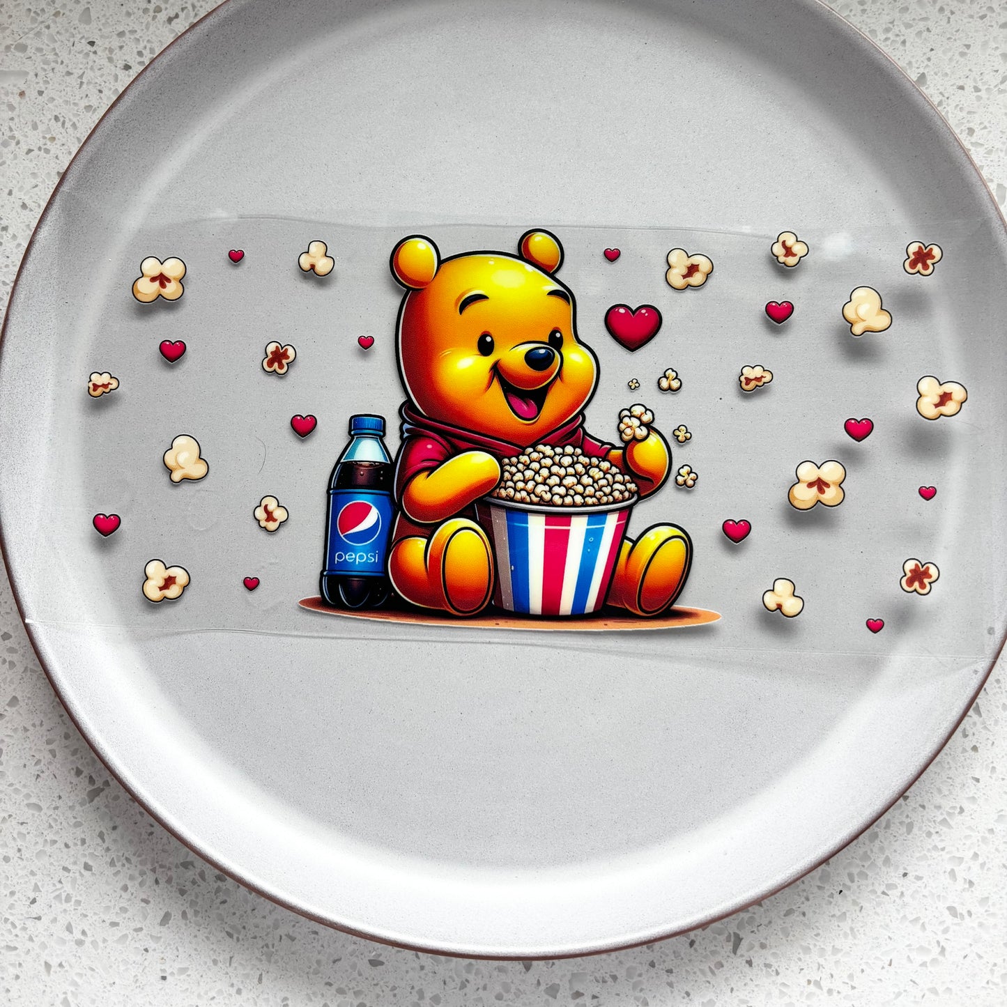 Winnie Pepsi UV DTF WRAP