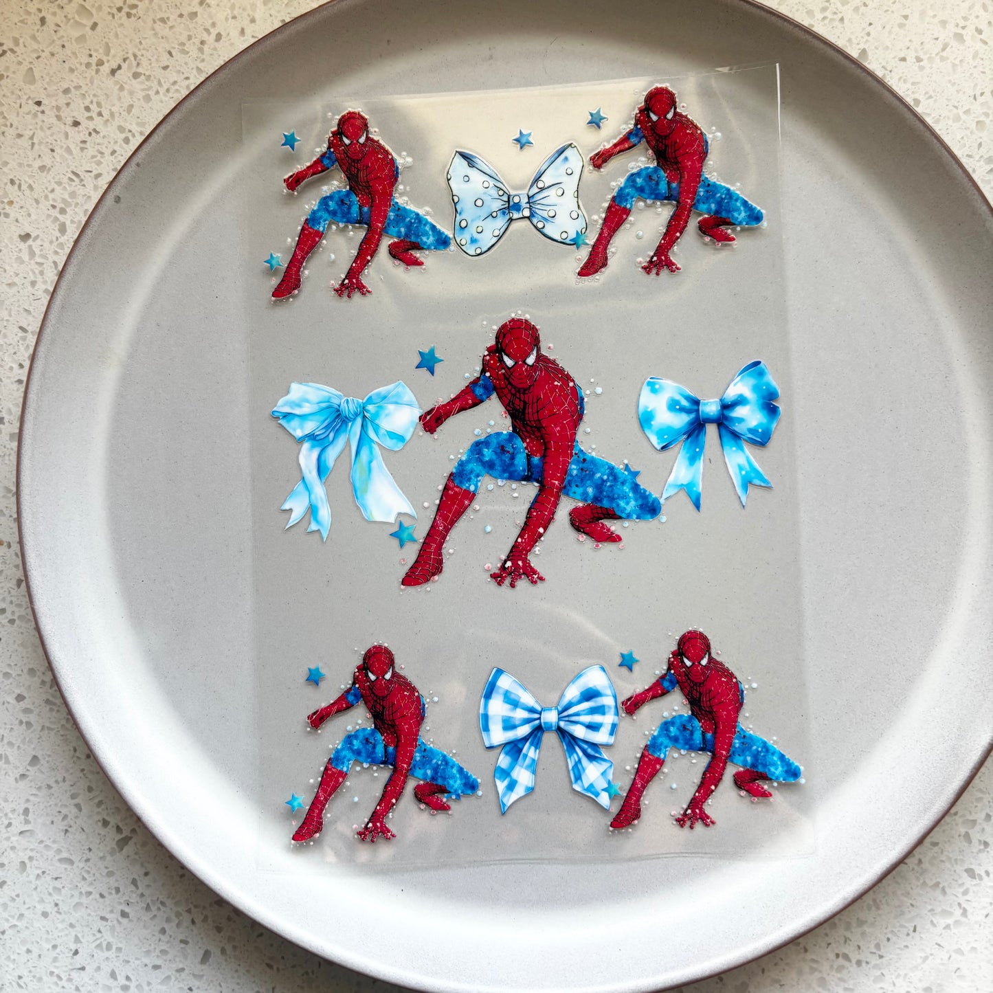 Spiderman - A5 Notepad UV DTF