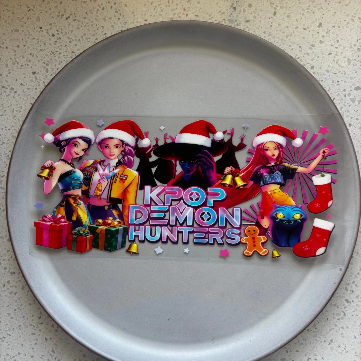 Christmas Demon Hunters UV DTF WRAP KK Scents & Co.