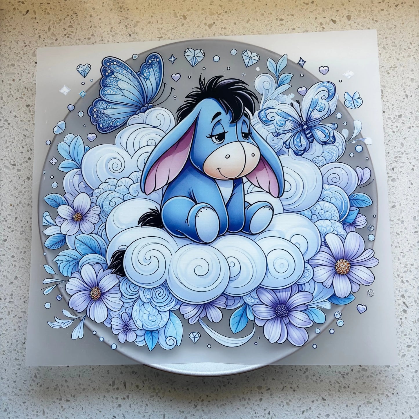 DTF Transfer - Eeyore Clouds KK Scents & Co.