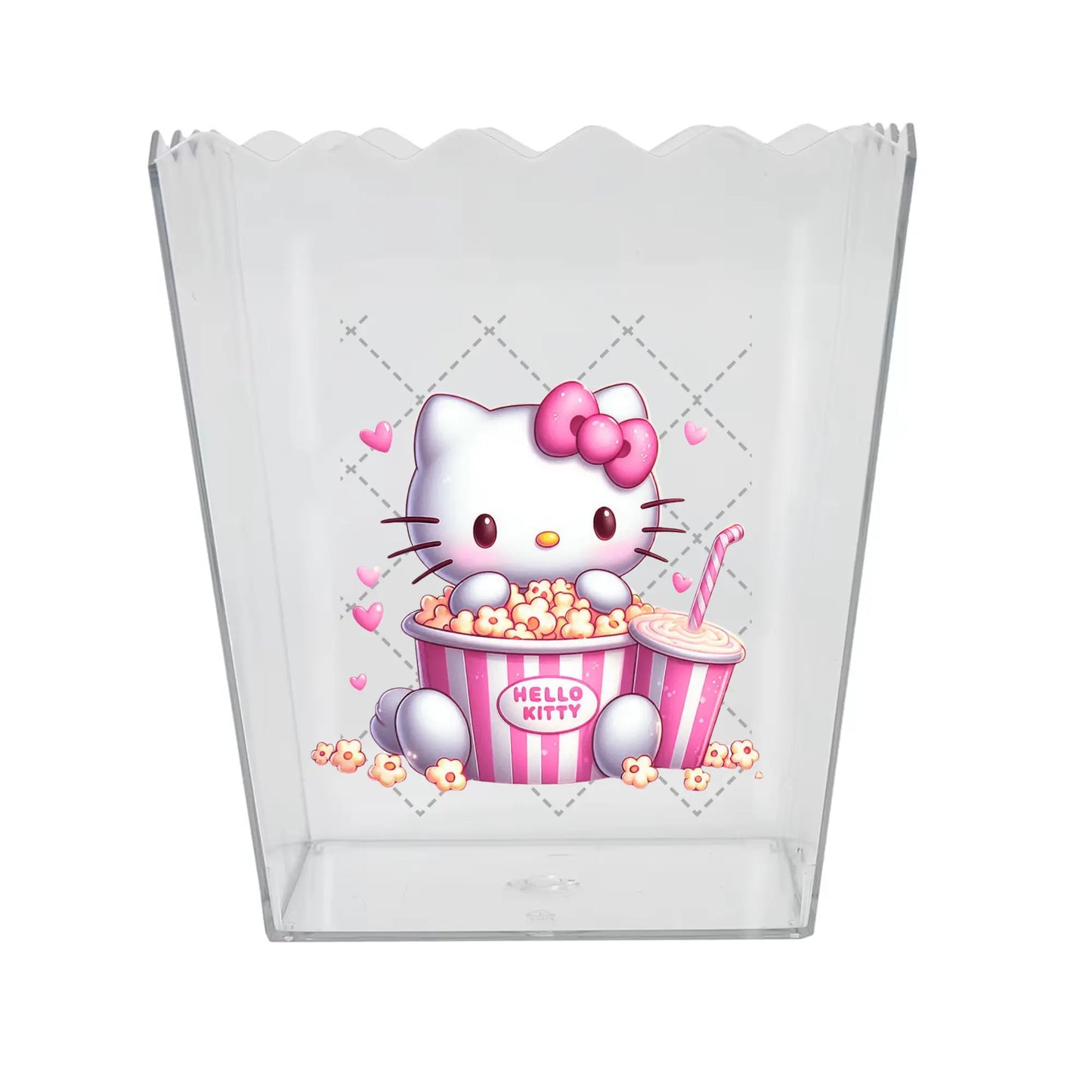 Hello Kitty Popcorn Box Decal KK Scents & Co.