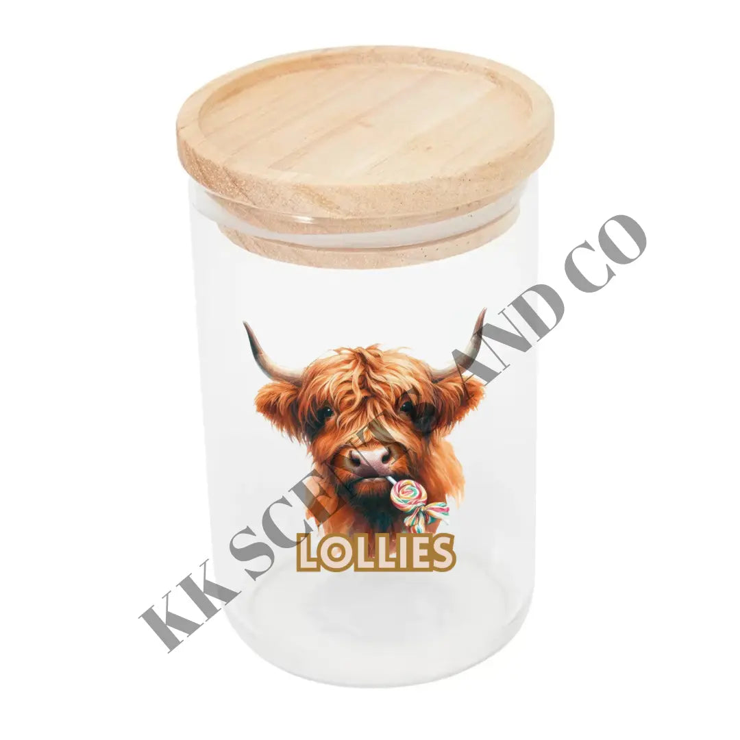 Highland Canister Decal - Lollies KK Scents & Co.