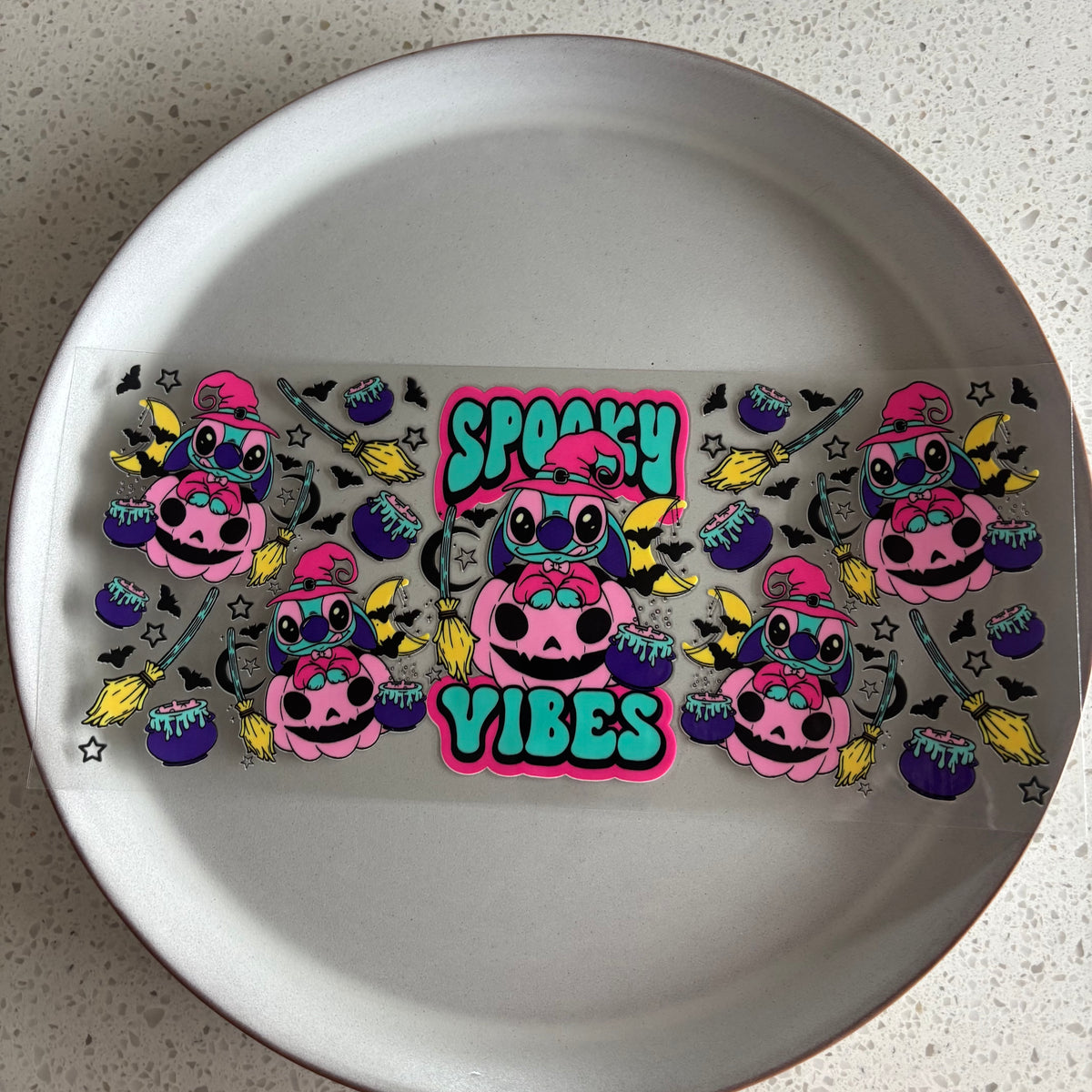 Spooky Vibes UV DTF WRAP