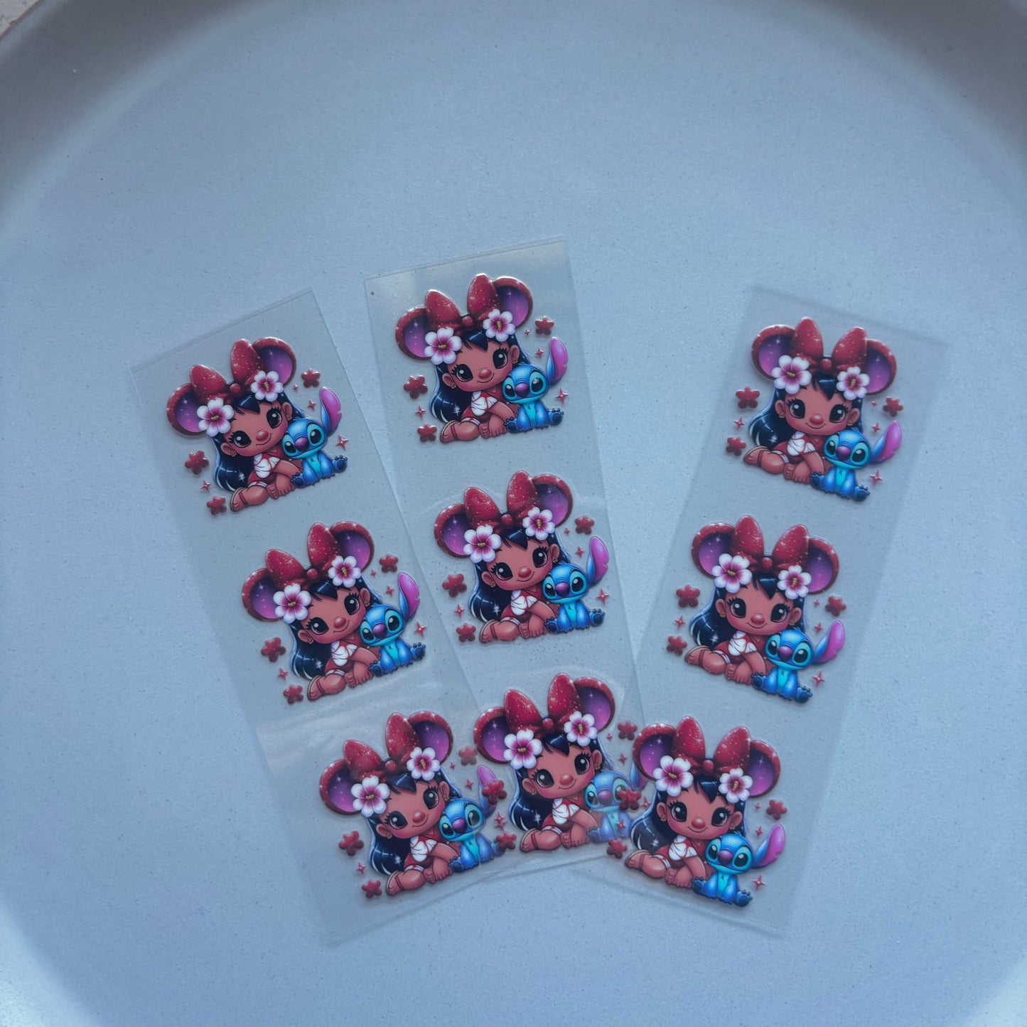 Pen/Bookmark Wrap Decal - Lilo & Stitch