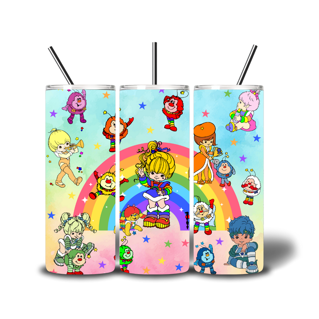 20oz Sub Print - Rainbow Brite