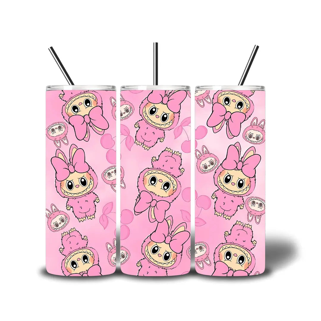 20oz Sub Print - Pink Labubu KK Scents & Co.