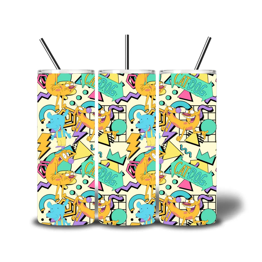 20oz Sub Print - Cat Dog KK Scents & Co.