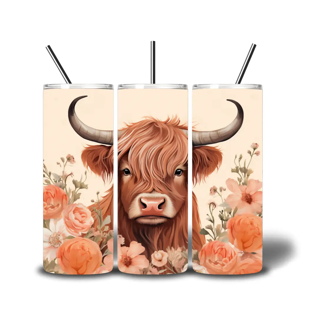 20oz Sub Print - Peachy Highland KK Scents & Co.
