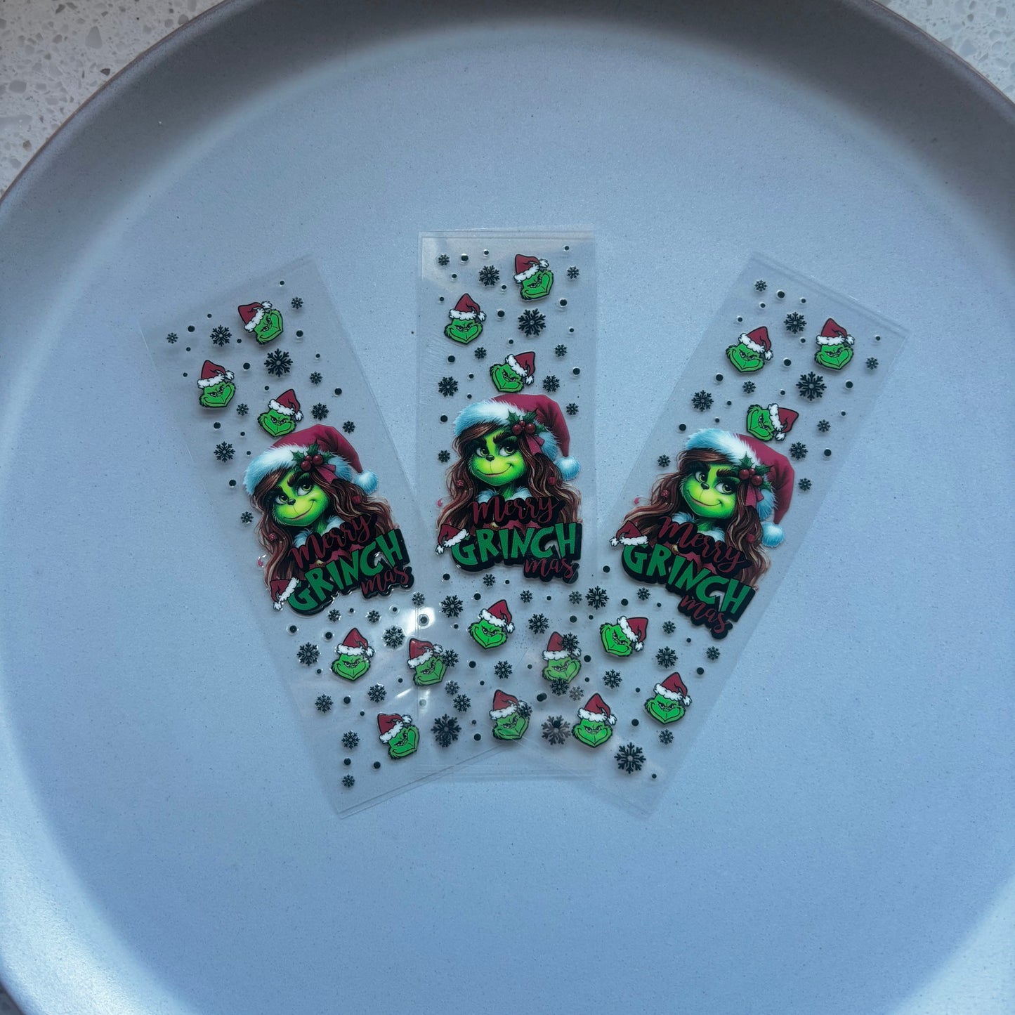 Pen/Bookmark Wrap Decal - Grinch