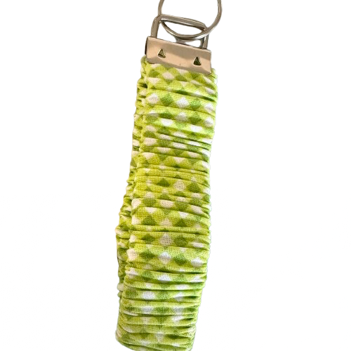 Lime Gingham Wristlet KK Scents & Co.