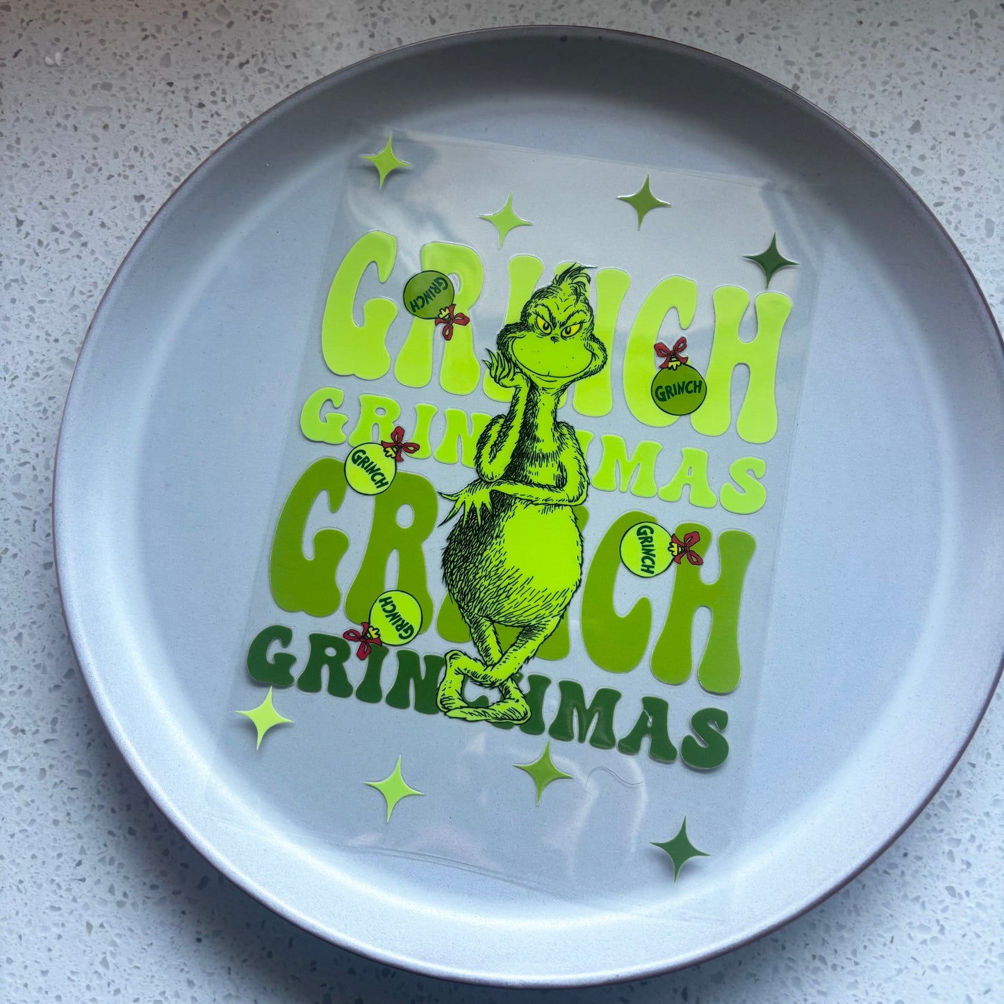 Grinch Grinchmas - A5 Notepad UV DTF