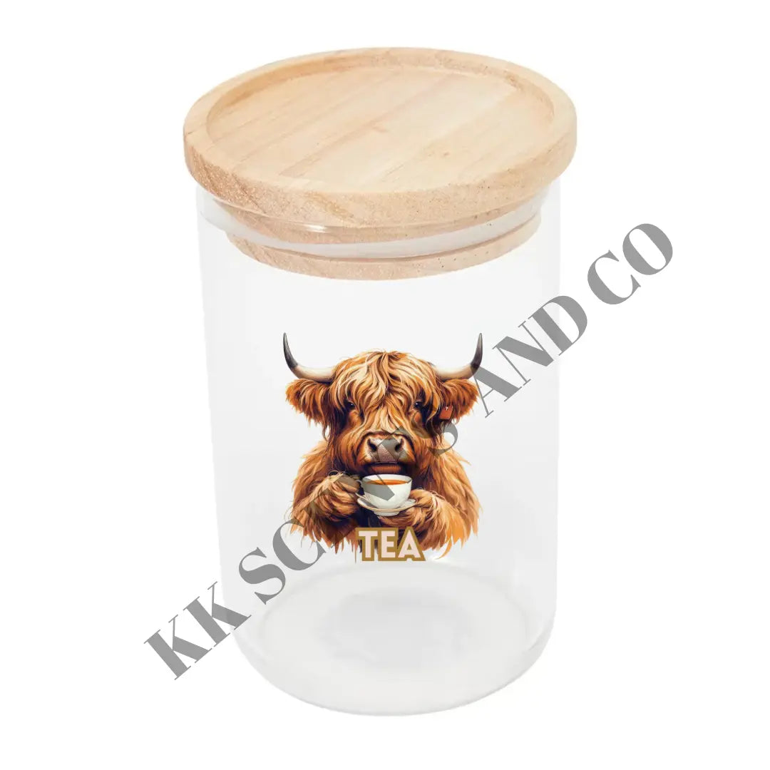 Highland Canister Decal - Tea KK Scents & Co.
