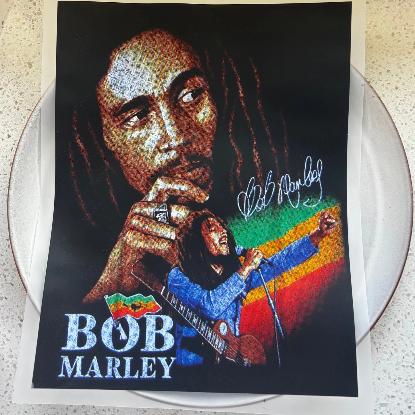 DTF Transfer - Bob Marley KK Scents & Co.