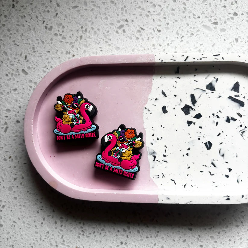 Flamingo Silicone Bead