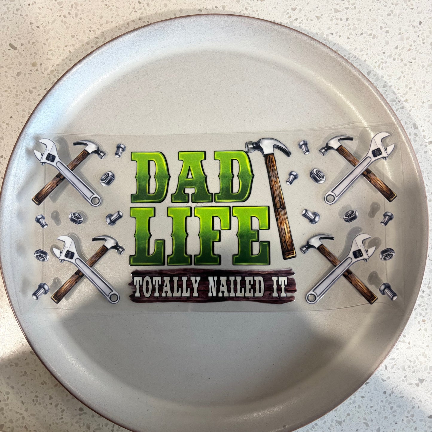 Dad Life UV DTF WRAP