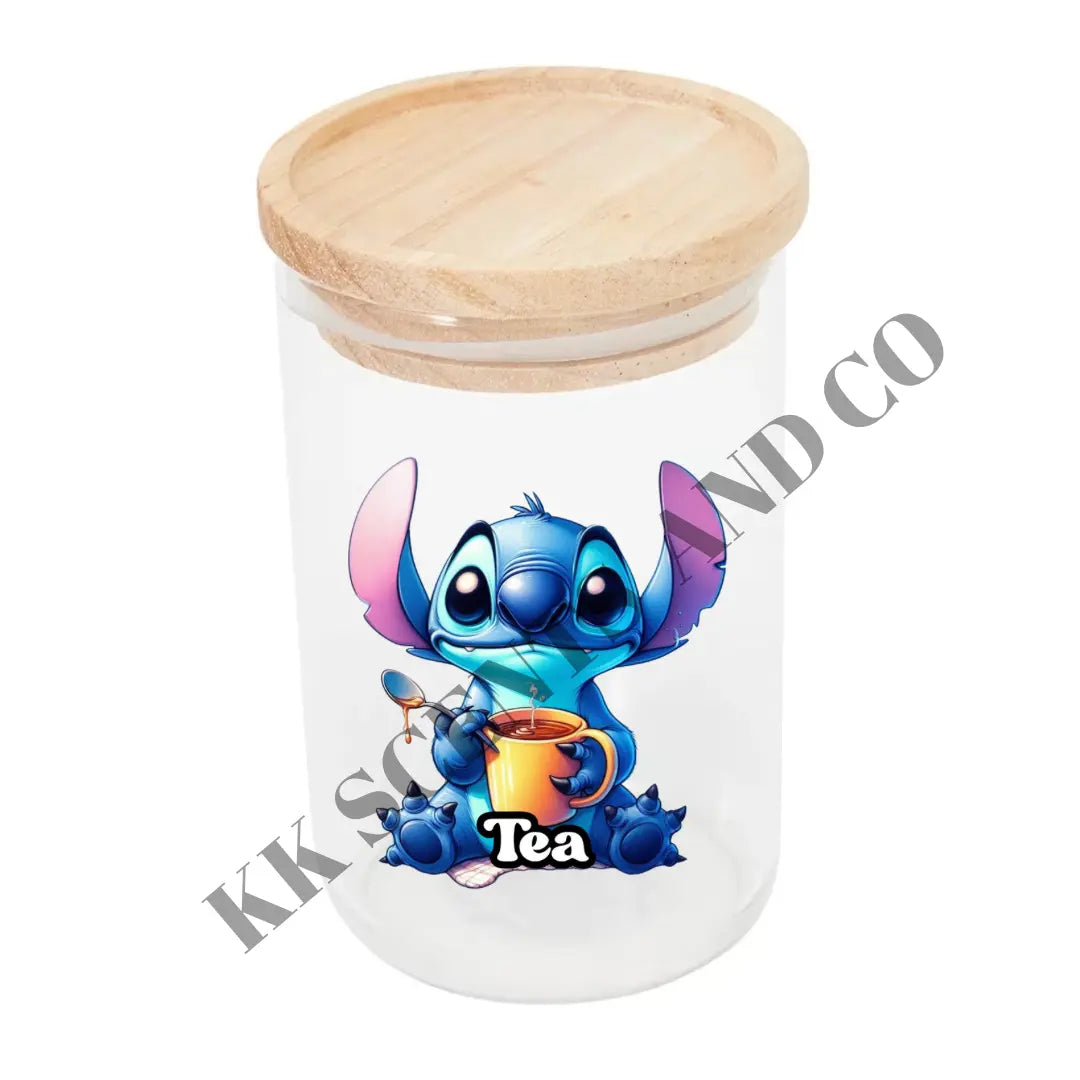 Stitch Canister Decal - Tea KK Scents & Co.