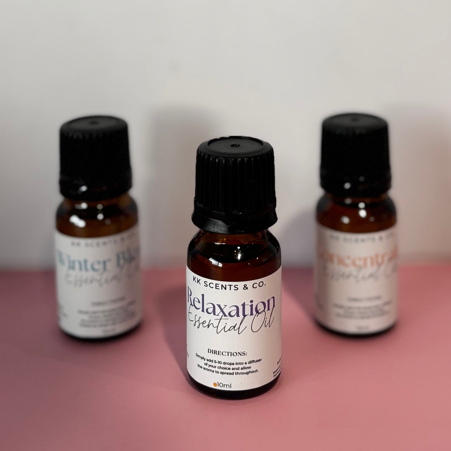 Relaxation essential oil blend